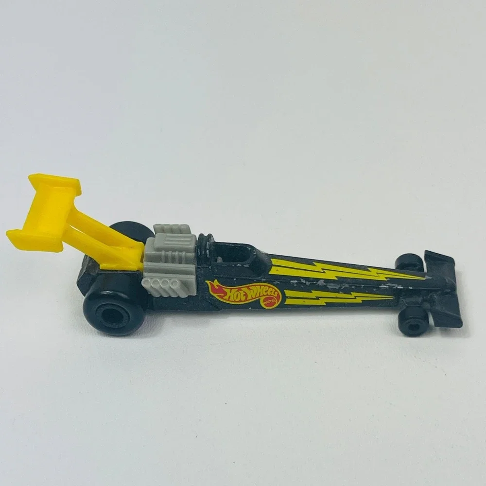 1993 Hot Wheels McDonald's Dragster Black Happy Meal Toy Baggie #8